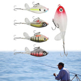 Maxbell 5x Fishing Lures Propeller Tail Swimbaits Hard Baits for Saltwater
