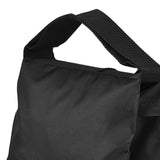 Maxbell 4 Pieces Empty Photographic Sandbag Balance Sand Bag Weight Bag Black Color