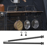 Maxbell Hanging Shelve Crossbar Storage Heavy Duty Lightweight Household BBQ