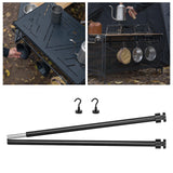 Maxbell Hanging Shelve Crossbar Storage Heavy Duty Lightweight Household BBQ