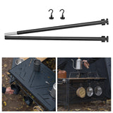 Maxbell Hanging Shelve Crossbar Storage Heavy Duty Lightweight Household BBQ
