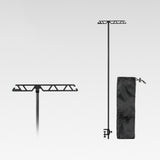 Maxbell Camping Lantern Stand Holder Light Hanging Poles Hanger for BBQ Backpacking Bridge