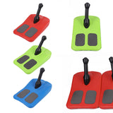 Maxbell Snow Sled Grass Sliding Snowboard Cold Resistant Durable Outdoor Sports Red