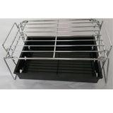 Maxbell Camping Grill Removable Stand Rack Fordable for Outdoor Hiking Backyard