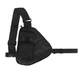 Maxbell Radio Pouch Adjustable Shoulder Strap Durable Unisex Chest Rig Pack