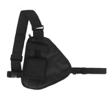 Maxbell Radio Pouch Adjustable Shoulder Strap Durable Unisex Chest Rig Pack