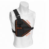Maxbell Radio Pouch Adjustable Shoulder Strap Durable Unisex Chest Rig Pack