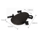 Maxbell Ice Fishing Knee Pads EVA Foam Knee Sleeve Easily Install Wear Resistant Black