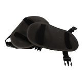 Maxbell Ice Fishing Knee Pads EVA Foam Knee Sleeve Easily Install Wear Resistant Black