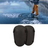 Maxbell Ice Fishing Knee Pads EVA Foam Knee Sleeve Easily Install Wear Resistant Black