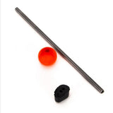 Maxbell 5Pcs Ice Fishing Rod Top Tip Portable Easy Using for Reservoirs River Small