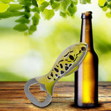 Maxbell Beers Bottle Opener Stainless steel Drink Home Ornament for Bar Parties B