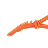 Maxbell Portable Gas Tank Bracket Bottle Shelf Stove Tools Foldable for BBQ Fishing Orange