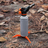 Maxbell Portable Gas Tank Bracket Bottle Shelf Stove Tools Foldable for BBQ Fishing Orange