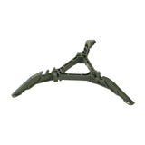 Maxbell Portable Gas Tank Bracket Bottle Shelf Stove Tools Foldable for BBQ Fishing Green