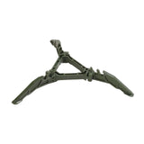 Maxbell Portable Gas Tank Bracket Bottle Shelf Stove Tools Foldable for BBQ Fishing Green