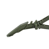 Maxbell Portable Gas Tank Bracket Bottle Shelf Stove Tools Foldable for BBQ Fishing Green