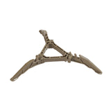 Maxbell Portable Gas Tank Bracket Bottle Shelf Stove Tools Foldable for BBQ Fishing Khaki