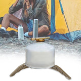 Maxbell Portable Gas Tank Bracket Bottle Shelf Stove Tools Foldable for BBQ Fishing Khaki