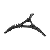 Maxbell Portable Gas Tank Bracket Bottle Shelf Stove Tools Foldable for BBQ Fishing Black
