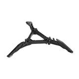 Maxbell Portable Gas Tank Bracket Bottle Shelf Stove Tools Foldable for BBQ Fishing Black