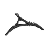 Maxbell Portable Gas Tank Bracket Bottle Shelf Stove Tools Foldable for BBQ Fishing Black