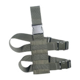 Maxbell Mini Drop Leg Pouch Panel Portable Casual Nylon for Hiking Camping Cosplay Green