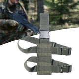 Maxbell Mini Drop Leg Pouch Panel Portable Casual Nylon for Hiking Camping Cosplay Green