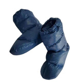 Maxbell Down Slippers Feet Cover Socks Hiking Camp Tent Winter Warm Bootie Shoes M