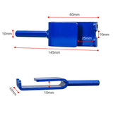 Maxbell Sturdy Ice Anchor Power Drill Adapter with Storage Bag for Tent Peg Anchors