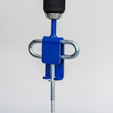 Maxbell Sturdy Ice Anchor Power Drill Adapter with Storage Bag for Tent Peg Anchors