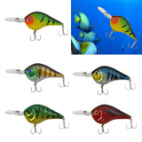 Maxbell Long Plate Fishing Lure Lifelike Sinking Hard Bait for Saltwater Fishing Green