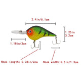 Maxbell Long Plate Fishing Lure Lifelike Sinking Hard Bait for Saltwater Fishing Green