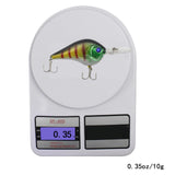 Maxbell Long Plate Fishing Lure Lifelike Sinking Hard Bait for Saltwater Fishing Blue Eye