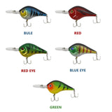 Maxbell Long Plate Fishing Lure Lifelike Sinking Hard Bait for Saltwater Fishing Blue Eye