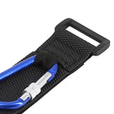 Maxbell Multifunctional Loop Tie Down Straps with Carabiner Bike Handlebar Workout Blue