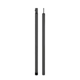 Maxbell Tent Poles Canopy Pole Telescopic Tarp Poles for Tarp Camping Tent Hiking Black