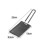 Maxbell Mini Grill Pan Portable Barbecue Non Stick Stovetop Plate for Picnic