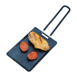 Maxbell Mini Grill Pan Portable Barbecue Non Stick Stovetop Plate for Picnic