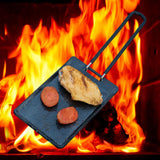 Maxbell Mini Grill Pan Portable Barbecue Non Stick Stovetop Plate for Picnic