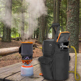 Maxbell Gas Canister Cover Tank Cylinder Dust Bag Protect Pocket for Outdoor Cooking