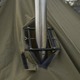 Maxbell Tent Flue Bracket Adjustable Heat Resistant Fireproof for BBQ Tent Accessory