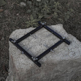 Maxbell Tent Flue Bracket Adjustable Heat Resistant Fireproof for BBQ Tent Accessory