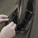 Maxbell Tent Flue Bracket Adjustable Heat Resistant Fireproof for BBQ Tent Accessory