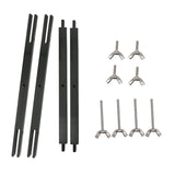 Maxbell Tent Flue Bracket Adjustable Heat Resistant Fireproof for BBQ Tent Accessory