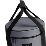 Maxbell Large Capacity Camping Bag Portable Wear Resistant Outdoor for Garden Garage Hiking Gray Medium