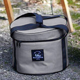 Maxbell Large Capacity Camping Bag Portable Wear Resistant Outdoor for Garden Garage Hiking Gray Large