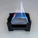 Maxbell Folding Outdoor Alcohol Stove Solid Fuel Mini for Fishing Cooking Patio