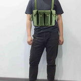 Maxbell Chest Rig Quick Release Plate Carrier Adjustable Molle for combating CS
