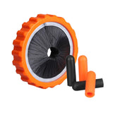 Maxbell Round Arrow Rest Compound Stand Equipment Lightweight for Professional Orange